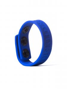 Rude Rider Silicone Cock Strap Blue