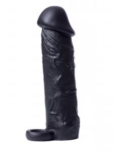Rude Rider Penis Sleeve Cock Extender Bl ack