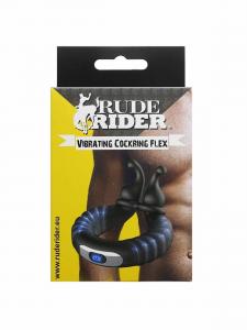 Rude Rider Vibrating Cockring Flex 10 Fr equency