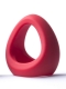Rude Rider Waterdrop Silicone Ring Red