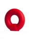 Rude Rider Knob Silicone Ring Red