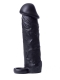 Rude Rider Penis Sleeve Cock Extender Bl ack