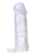 Rude Rider Penis Sleeve Cock Extender Cl ear