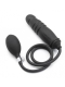 Rude Rider Inflatable Dildo Plug Silicon e Black