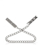 Rude Rider Nipple Clamps with Chain Zinc Alloy