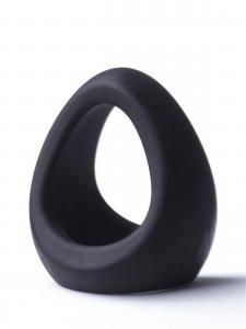 Rude Rider Waterdrop Silicone Ring Black
