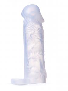 Rude Rider Penis Sleeve Cock Extender Cl ear