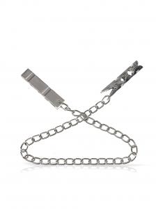Rude Rider Nipple Clamps with Chain Zinc Alloy